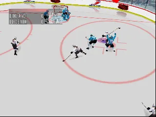 NHL Breakaway 99 gameplay screenshot on N64