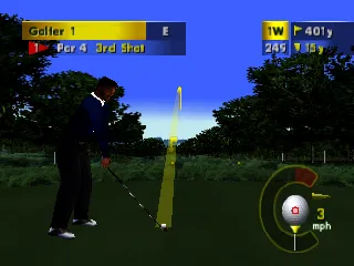 PGA European Tour gameplay screenshot on N64