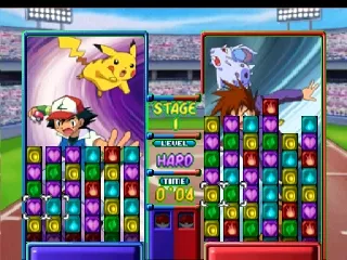 Pokémon Puzzle League gameplay screenshot on N64