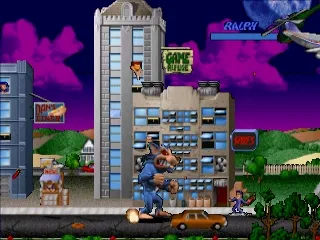 Rampage World Tour gameplay screenshot on N64