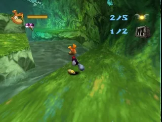 Rayman 2: The Great Escape gameplay screenshot on N64