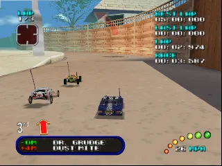 Re-Volt gameplay screenshot on N64
