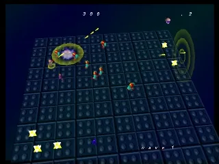 Robotron 64 gameplay screenshot on N64