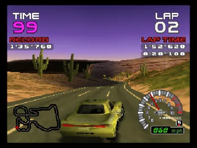 RR64: Ridge Racer 64 gameplay screenshot on N64
