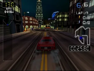 San Francisco Rush 2049 gameplay screenshot on N64