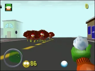 South Park gameplay screenshot on N64
