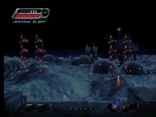 Space Invaders gameplay screenshot on N64
