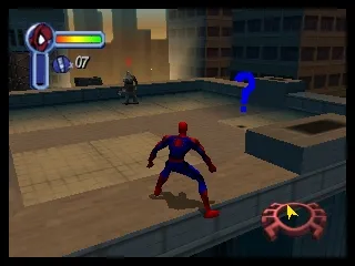 Spider-Man gameplay screenshot on N64
