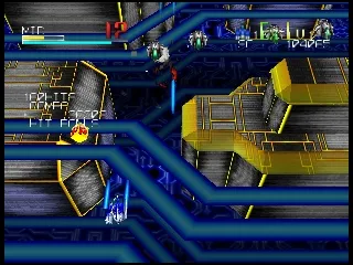 Star Soldier: Vanishing Earth gameplay screenshot on N64