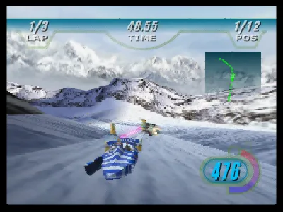 Star Wars Episode I: Racer gameplay screenshot on N64