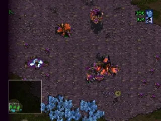 StarCraft 64 gameplay screenshot on N64