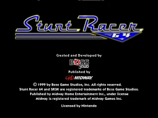 Stunt Racer 64 gameplay screenshot on N64