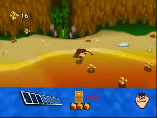 Taz Express gameplay screenshot on N64