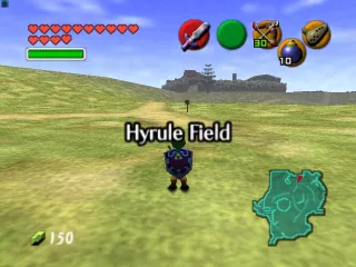 The Legend of Zelda: Ocarina of Time: Master Quest gameplay screenshot on N64