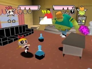 The Powerpuff Girls: Chemical X-Traction gameplay screenshot on N64