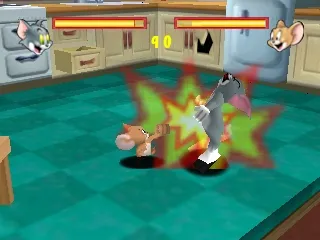Tom and Jerry in Fists of Furry gameplay screenshot on N64