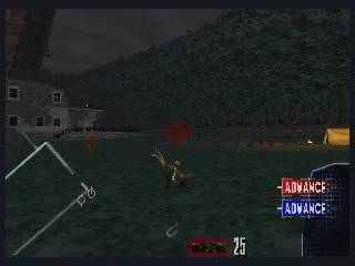 Tom Clancy's Rainbow Six gameplay screenshot on N64