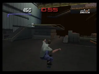 Tony Hawk's Pro Skater 3 gameplay screenshot on N64