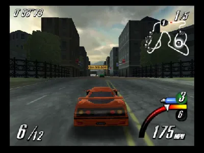 Top Gear Overdrive gameplay screenshot on N64