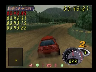 Top Gear Rally 2 gameplay screenshot on N64