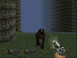 Turok: Dinosaur Hunter gameplay screenshot on N64