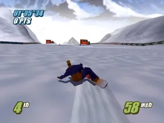 Twisted Edge Extreme Snowboarding gameplay screenshot on N64