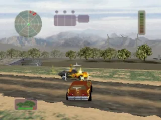 Vigilante 8 gameplay screenshot on N64