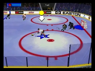 Wayne Gretzky's 3D Hockey '98 gameplay screenshot on N64