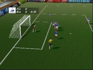 World Cup 98 gameplay screenshot on N64