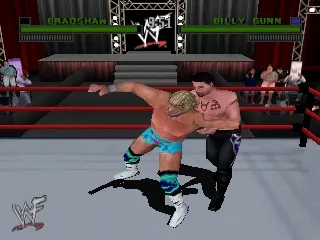 WWF Attitude gameplay screenshot on N64