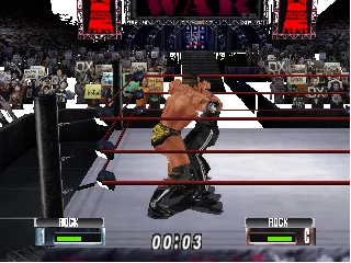 WWF No Mercy gameplay screenshot on N64