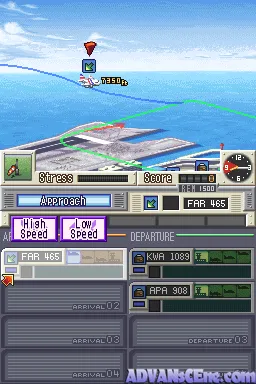 Air Traffic Chaos gameplay screenshot on DS
