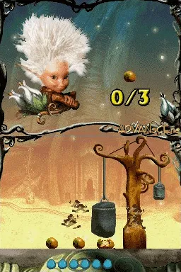 Arthur and the Invisibles gameplay screenshot on DS