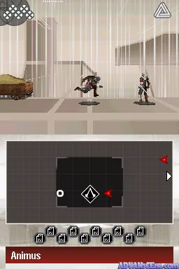 Assassin's Creed II: Discovery gameplay screenshot on DS