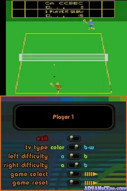 Atari Greatest Hits gameplay screenshot on DS