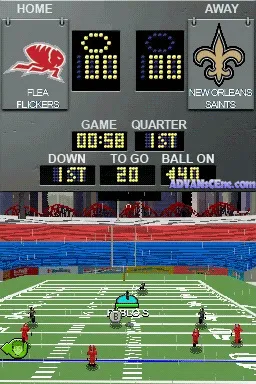 Backyard Football '09 gameplay screenshot on DS