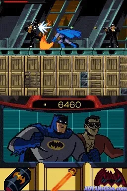 Batman: The Brave and the Bold – The Videogame gameplay screenshot on DS
