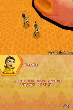 Bee Movie Game gameplay screenshot on DS