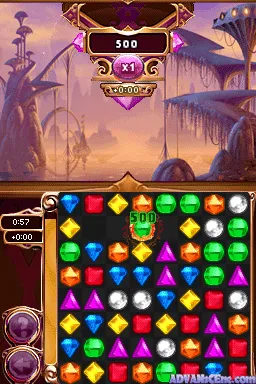Bejeweled 3 gameplay screenshot on DS