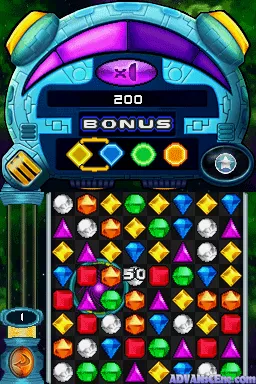 Bejeweled Twist gameplay screenshot on DS