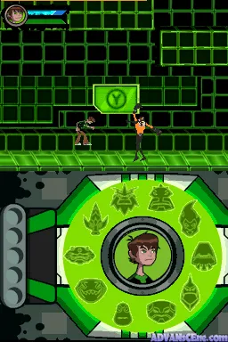 Ben 10: Omniverse gameplay screenshot on DS