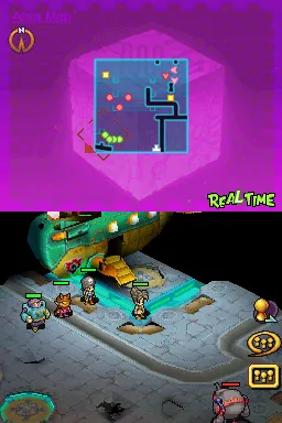 Blue Dragon Plus gameplay screenshot on DS