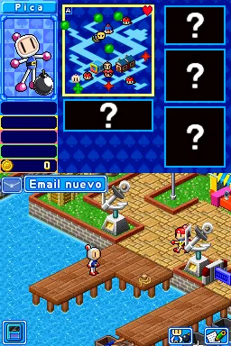 Bomberman Land Touch! gameplay screenshot on DS