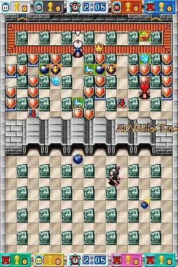 Bomberman Story DS gameplay screenshot on DS