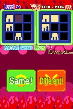 Brain Assist gameplay screenshot on DS