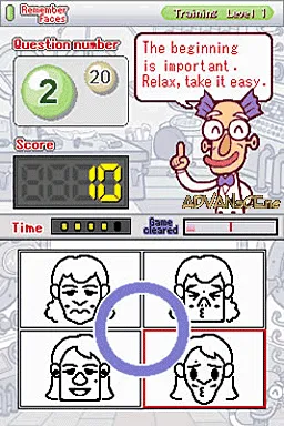 Brain Boost gameplay screenshot on DS