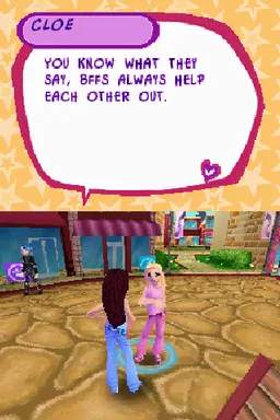 Bratz 4 Real gameplay screenshot on DS