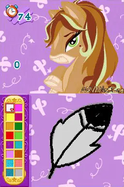 Bratz Ponyz 2 gameplay screenshot on DS