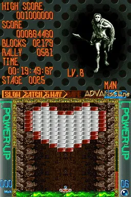 Break 'Em All gameplay screenshot on DS