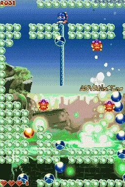 Bubble Bobble Revolution gameplay screenshot on DS